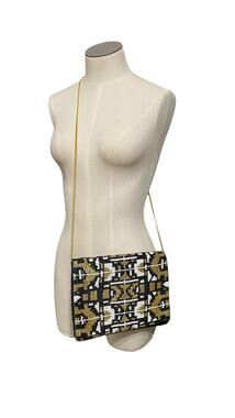Beaded Glam Party Evening Aztec Tribal Chain Shoulder Bag Studio S Designs